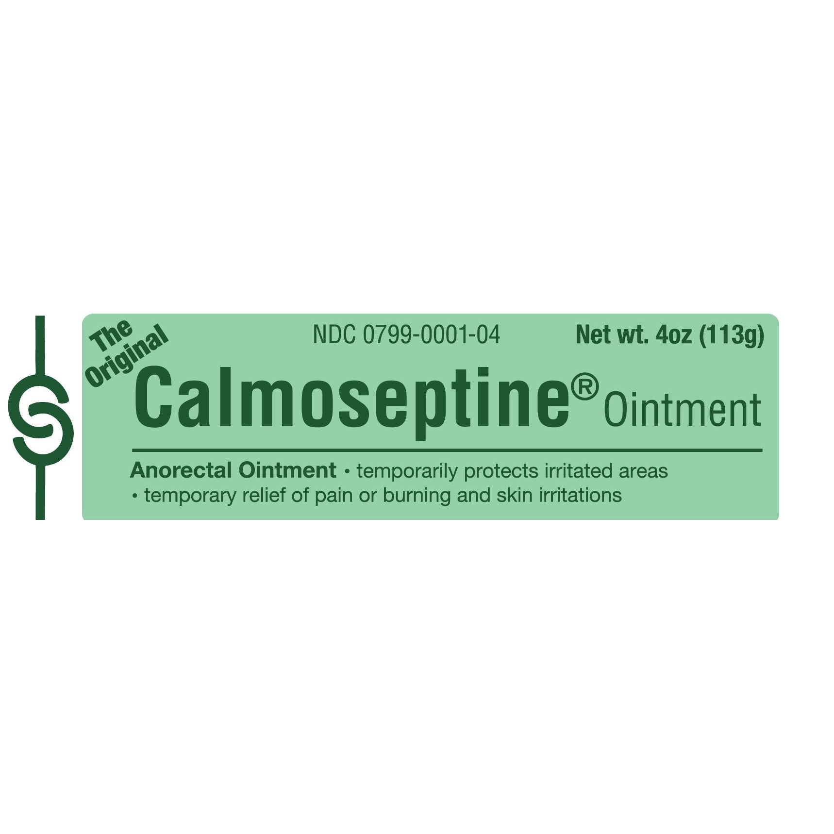 Calmoseptine Healing Ointment 4 oz