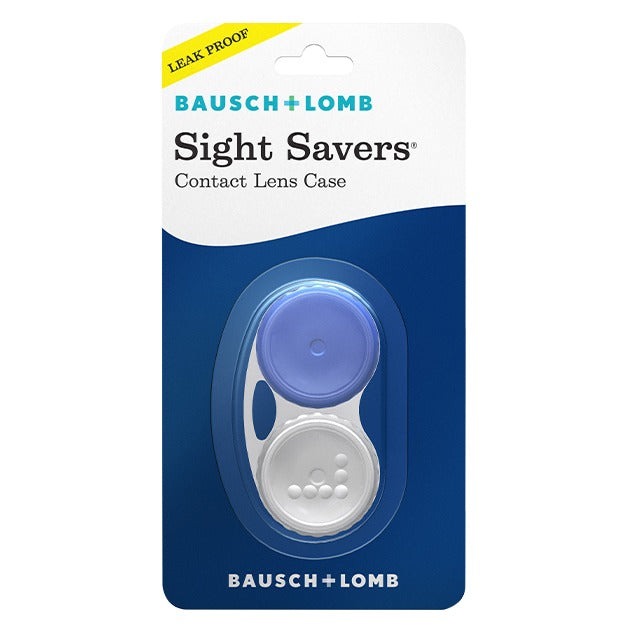 Bausch + Lomb Sight Savers Contact Lens Case, Leak Proof