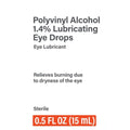 Rugby Polyvinyl Alcohol 1.4% Lubricating Eye Drops, 0.5 fl oz (15 mL)