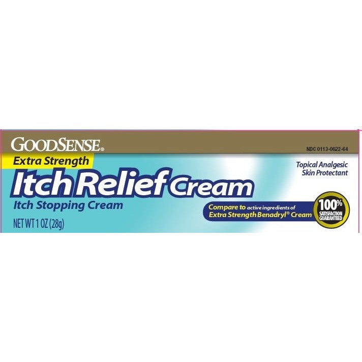 GoodSense Extra Strength Itch Relief Cream, 1 oz (28 g)