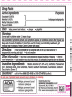 Listerine Ultraclean Cool Mint Antiseptic Mouthwash, 500 mL (1.05 pt) — Drug Facts