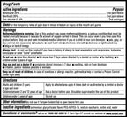 Orajel 3X Medicated Toothache & Gum Pain Relief Gel, Extra Strength, 0.25 oz — Drug Facts