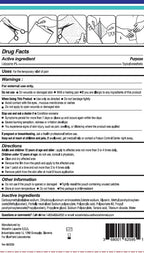 BluePoint Lidocaine Pain Relieving Patch, Topical Anesthetic 4%, 30 Patches — Drug Facts
