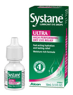 Systane Ultra Lubricant Eye Drops, Fast Acting Dry Eye Relief, 10 mL