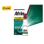 Afrin No Drip Severe Congestion Nasal Pump Mist, Plus Menthol, 1/2 fl oz (15 mL)