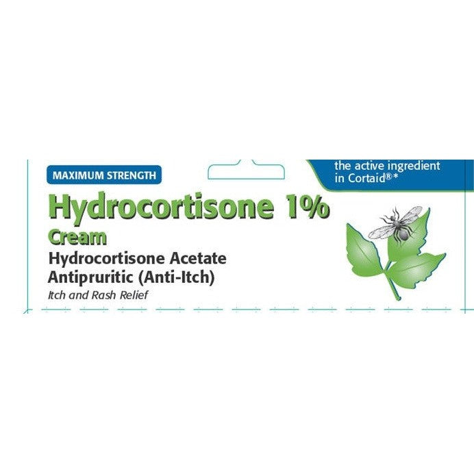 Hydrocortisone 1% Anti-Itch Cream – 1 oz