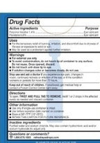 Refresh Classic Lubricant Eye Drops, Preservative-Free, 30 Single-Use Containers — Drug Facts
