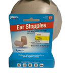 Flents Ear Stopples Soft Wax Cotton Ear Plugs, NRR 22, 2 Pair