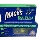 Mack's Ear Seals Dual Purpose Earplugs, NRR 27, 1 Pair