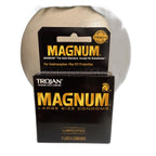 Trojan Magnum Large Size Lubricated Condoms, 3 Count