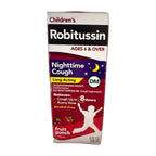 Children's Robitussin Nighttime Cough Long-Acting DM, Fruit Punch, 4 fl oz (118 mL)