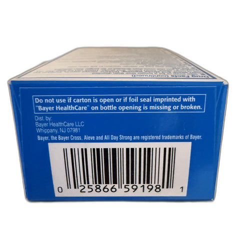 Aleve Naproxen Sodium 220 mg Tablets (NSAID), 24 Tablets