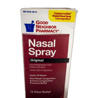 Good Neighbor Pharmacy Nasal Spray Original, Oxymetazoline HCl, 12 Hour, 1/2 fl oz (15 mL)