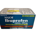 Major Ibuprofen Tablets 200 mg (NSAID), 24 Coated Tablets
