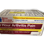 Good Neighbor Pharmacy 8 Hour Arthritis Pain, Acetaminophen Extended-Release 650 mg, 24 Caplets