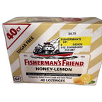 Fisherman's Friend Honey-Lemon Sugar-Free Cough Suppressant Lozenges, 40 Lozenges