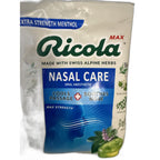 Ricola Max Nasal Care Cool Menthol Drops, Extra Strength, 21 Drops