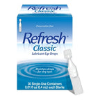 Refresh Classic Lubricant Eye Drops, Preservative-Free, 30 Single-Use Containers