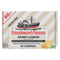 Fisherman's Friend Honey-Lemon Sugar-Free Cough Suppressant Lozenges, 40 Lozenges
