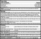 Orajel 4X Medicated Toothache & Gum Pain Relief Cream, Maximum Strength, 0.33 oz — Drug Facts