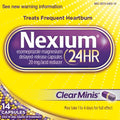 Nexium 24HR ClearMinis Delayed-Release Capsules 20 mg, Acid Reducer, 14 Capsules