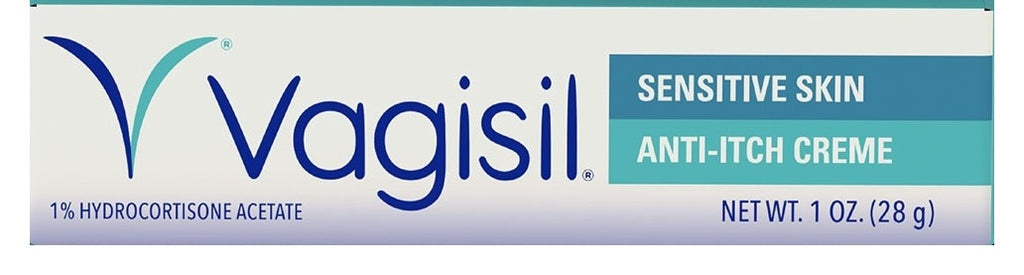 Vagisil Sensitive Skin Anti-Itch Creme with Hydrocortisone, 1 oz (28 g)