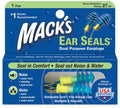 Mack's Ear Seals Dual Purpose Earplugs, NRR 27, 1 Pair