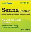 Senna Laxative 8.6 mg Tablets – 100 ct