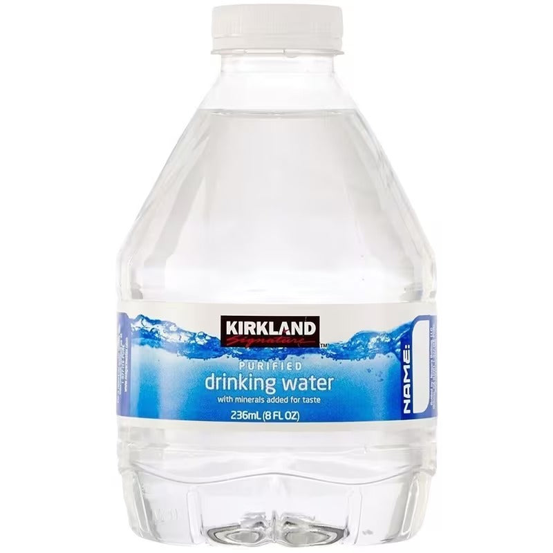 Kirkland Signature Purified Drinking Water 8 fl oz bottle